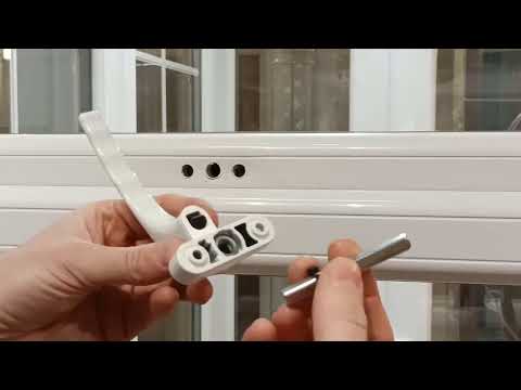 How to remove and replace a standard espag/spindle window handle