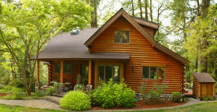 brunarica - Oregon Forest Modern Log Cabin