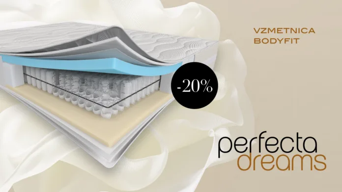 Vzmetnica Body fit - 20 %. Perfecta Dreams